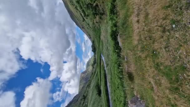 Krásný Národní Park Glenveagh Hrabství Donegal Irsko — Stock video