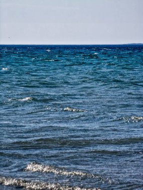 Sadece Donegal, İrlanda 'da Portnoo' dan görülen güzel Atlantik