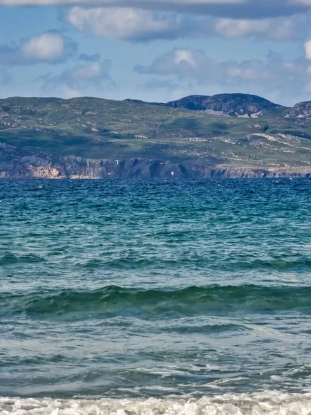 Apenas Belo Atlântico Visto Portnoo Condado Donegal Irlanda — Fotografia de Stock