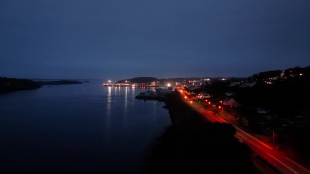 アイルランド ドニゴール州のキリバーグの空中視界 — ストック動画