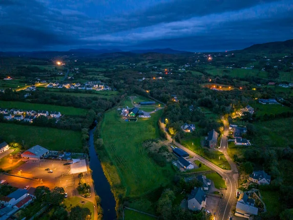 Vista Aérea Ardara County Donegal Irlanda — Fotografia de Stock