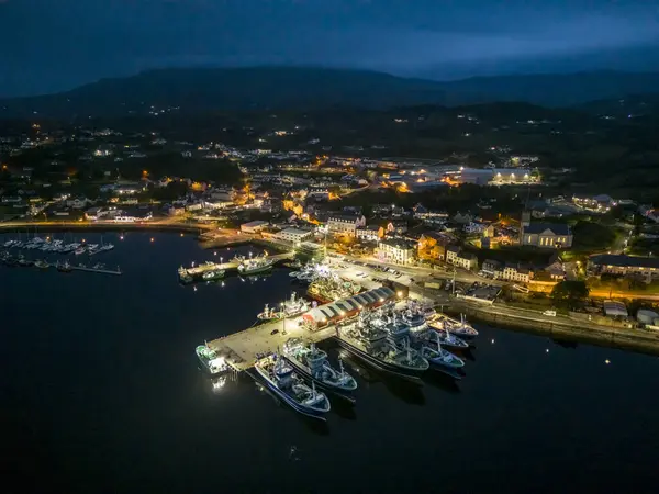Killybegs Condado Donegal Irlanda Octubre 2023 Este Puerto Pesquero Más — Foto de Stock