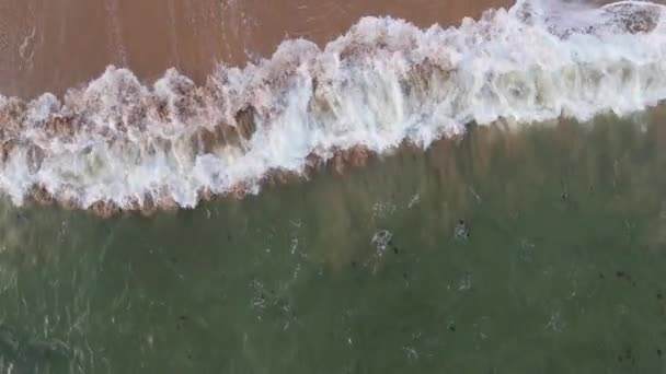アイルランドのドニゴール州のMalin Begの美しい海岸の空中ビュー — ストック動画