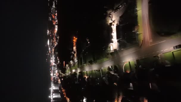 Killybegs Rlanda Donegal Ilçesindeki Hava Görüntüsü — Stok video