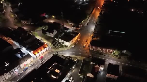 Glenties County Donegal Ireland Ekim 2023 Highland Otel Thatched Pub — Stok video