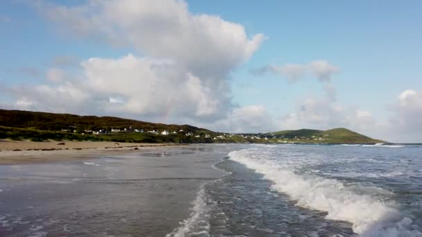 Narin Strand Uma Bela Praia Grande Condado Donegal Irlanda — Vídeo de Stock