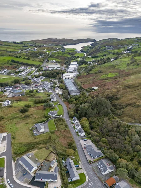 Aerial View Kilcar County Donegal Ireland — Stock Photo, Image