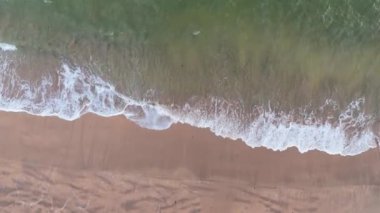 Donegal, İrlanda 'daki Malin Beg' in güzel sahil manzarası..