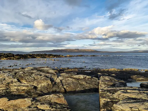 Rocks Carrickfad Portnoo Narin Strand County Donegal Ireland — Stock Photo, Image