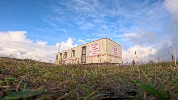 Portnoo County Donegal January 2024 Offentlig Rett Til Vei Fortsatt – stockvideo