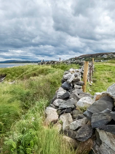 Den Nye Veien Ved Portnoo Havn County Donegal Irland – stockfoto