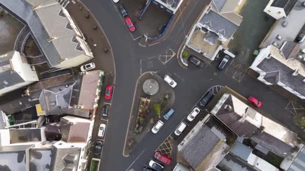 Ardara Donegal Rlanda Elmas Hava Görüntüsü — Stok video