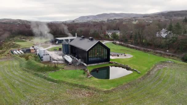 Ardara County Donegal Ireland Января 2024 Ардарский Ликеро Водочный Завод — стоковое видео