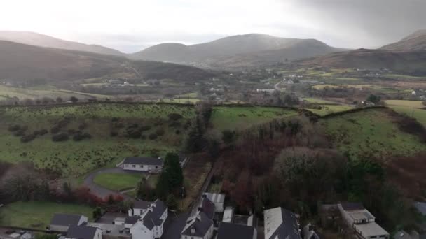 Вид Повітря Ардару Графстві Донегал Ірландія — стокове відео