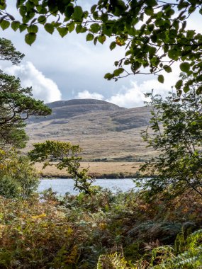 Lough Veagh, Glenveagh Ulusal Parkı - Donegal, İrlanda.