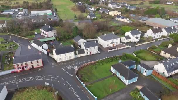Ardara County Donegal Ireland Hazi Ran 2024 Sağlık Merkezi Benzin — Stok video