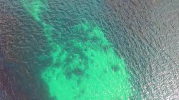มมองทางอากาศของชายหาด Narin บรางว ลโดย Port Sleep และเกาะ Inishkeel County Donegal — วีดีโอสต็อก
