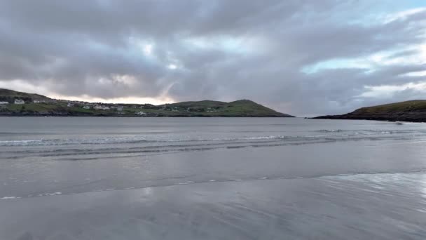 Aerials Портвей Нарин Пляж Графстві Донегал Ірландія — стокове відео