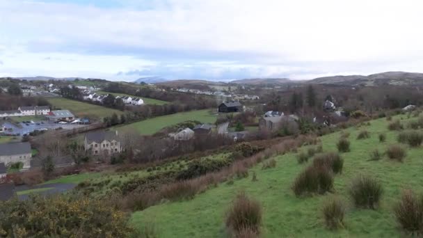 Ardara County Donegal Ierland Januari 2024 Distilleerderij Ardara Produceert Stad — Stockvideo