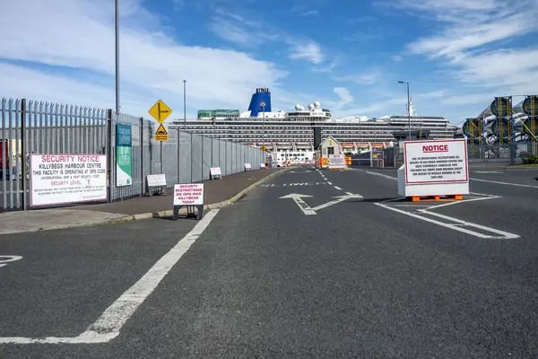 Killybegs Ireland May 2023 Arcadia Waiting Passengers Harbour Royalty Free Stock Images