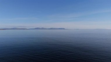 Sligo Muckross Head 'den Kilcar, Donegal ilçesi tarafından görüldü. İrlanda' nın batı kıyısında..