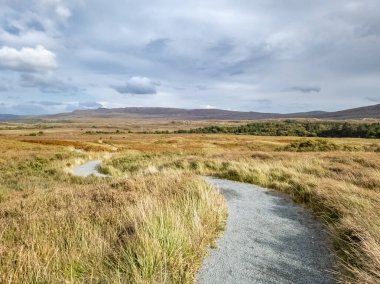 Glenveagh Ulusal Parkı, Donegal Cumhuriyeti, İrlanda.