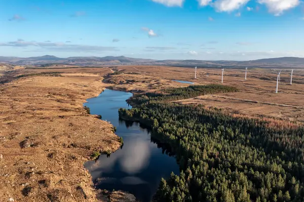 Stock image View of the beautiful Lake Namanlagh close to Bonny Glen in County Donegal - Ireland