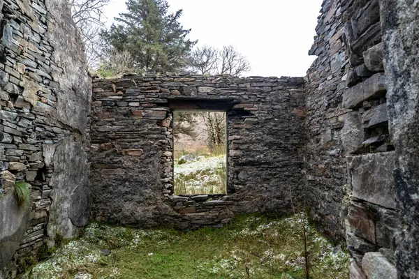 stock image The lost village of Glenthornan by Dunlewey in County Donegal - Ireland.