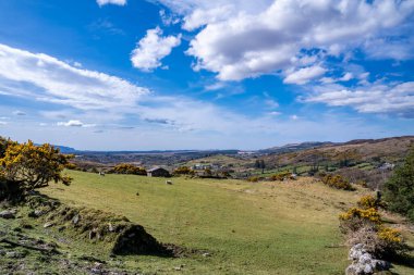 The beautiful landscape at Meenahalla, Glenties, Republic of Ireland. clipart