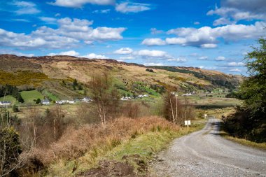 The beautiful landscape at Meenahalla, Glenties, Republic of Ireland. clipart