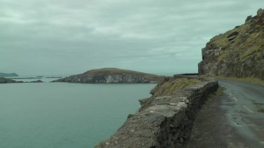 Seyahat güzergahı, Dingle Yarımadası, Dunmore İrlanda.