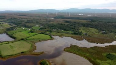 Gweebarra Körfezi Lettermacaward ve Portnoo arasında County Donegal - İrlanda - Maas.