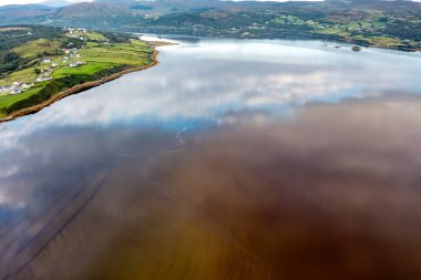 Donegal İlçesi Gweebarra Körfezi, İrlanda Cumhuriyeti.