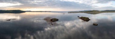Donegal İlçesi Gweebarra Körfezi, İrlanda Cumhuriyeti.