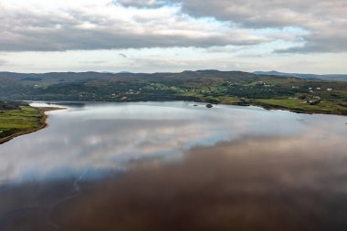 Donegal İlçesi Gweebarra Körfezi, İrlanda Cumhuriyeti.