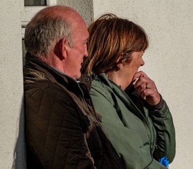 GLENTIES, COUNTY DONEGAL, IRELAND - 13 Eylül 2025: The Hasat Fuarı, Anayol 'da düzenlenen ücretsiz yıllık etkinliktir..