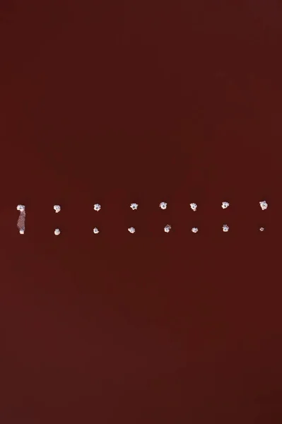 Vedere Aeriană Apă Roșie Iaz Sare — Fotografie, imagine de stoc