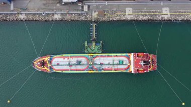 Bulgaristan 'ın Burgaz limanında İPG ile birlikte havadan görüntülenecek