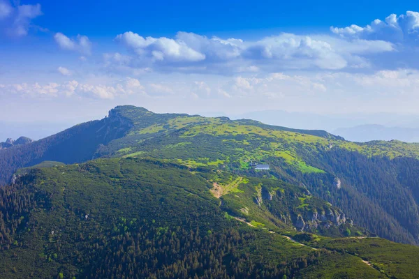 Ceahlau Montagne Dans Les Carpates Roumaines — Photo