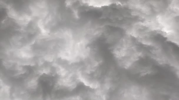 空を動かす雲の自然な質 瞑想的で催眠効果のある背景を移動する — ストック動画
