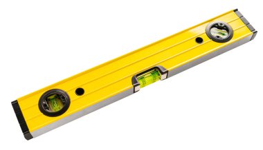 Beyaz izole arkaplanda araç oktav seviyesi