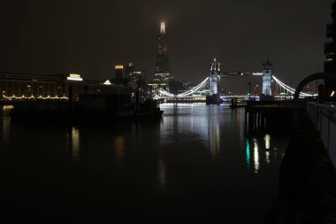Gece Kule Köprüsü, Londra, İngiltere, İngiltere