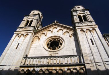 Hırvatistan 'ın Skradin kentinde terk edilmiş St. Spiridon Ortodoks Kilisesi