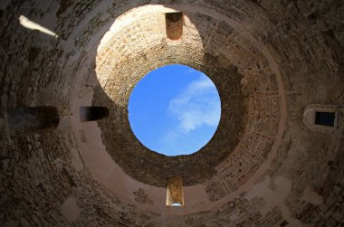 Diocletian 's Palace, Split, Hırvatistan' daki Vestibule (Rotonda)