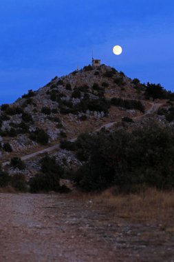 St. Nikola zirvesi, Hvar adasının en yüksek zirvesi, Hırvatistan