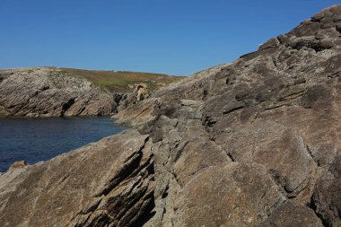 Quiberon Yarımadası Vahşi Sahili, Brittany, Fransa