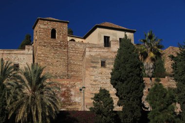 Alcazaba Malaga, İspanya