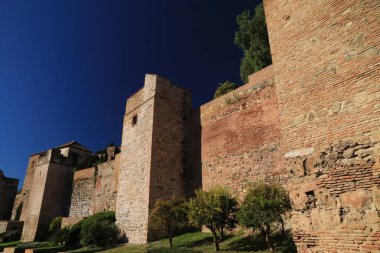 Alcazaba Malaga, İspanya