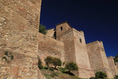 Alcazaba Malaga, İspanya