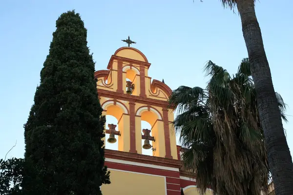 İspanya, Mijas 'taki çan kulesi.